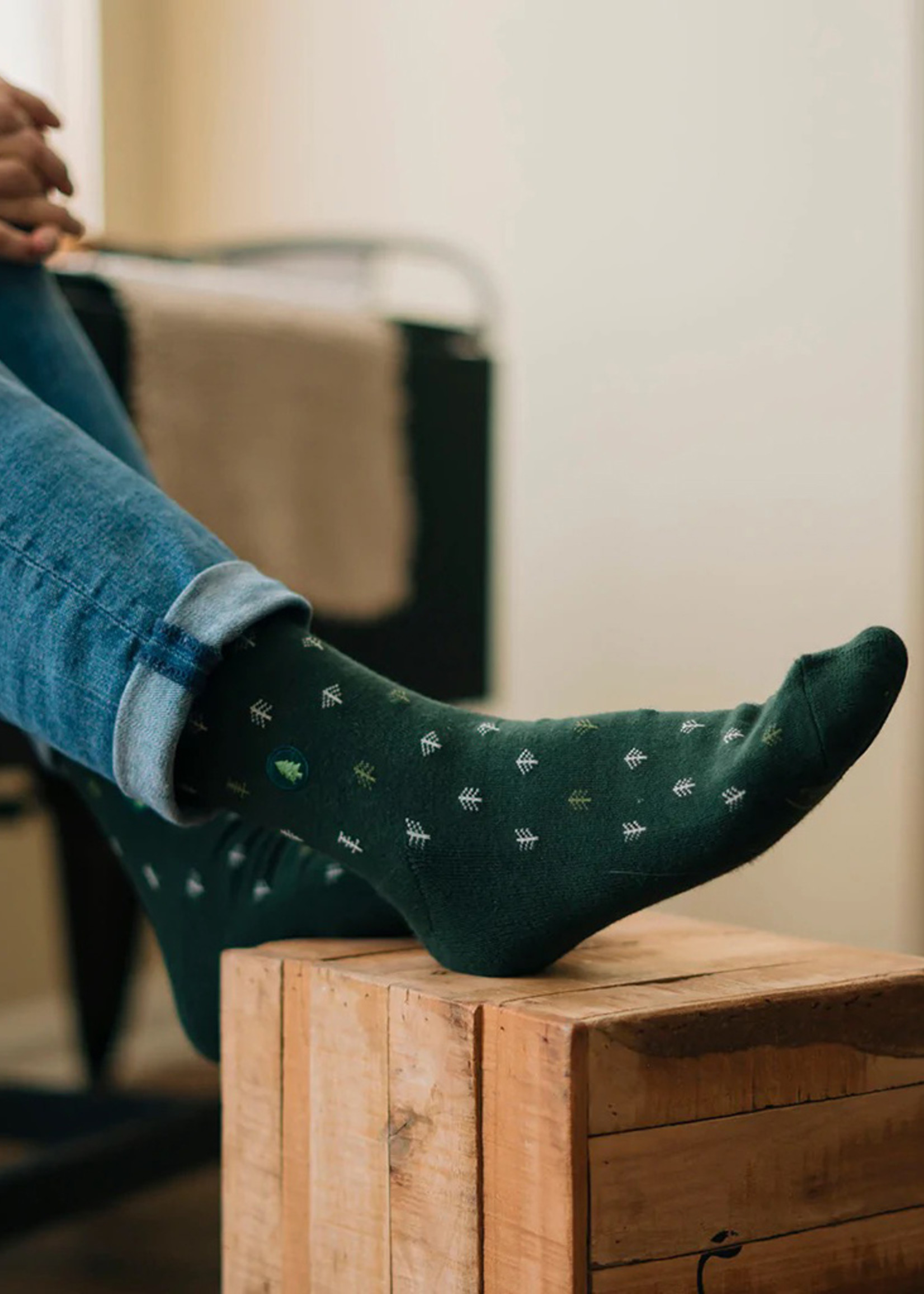 Conscious Step Men's Sock Box that Protect The Planet