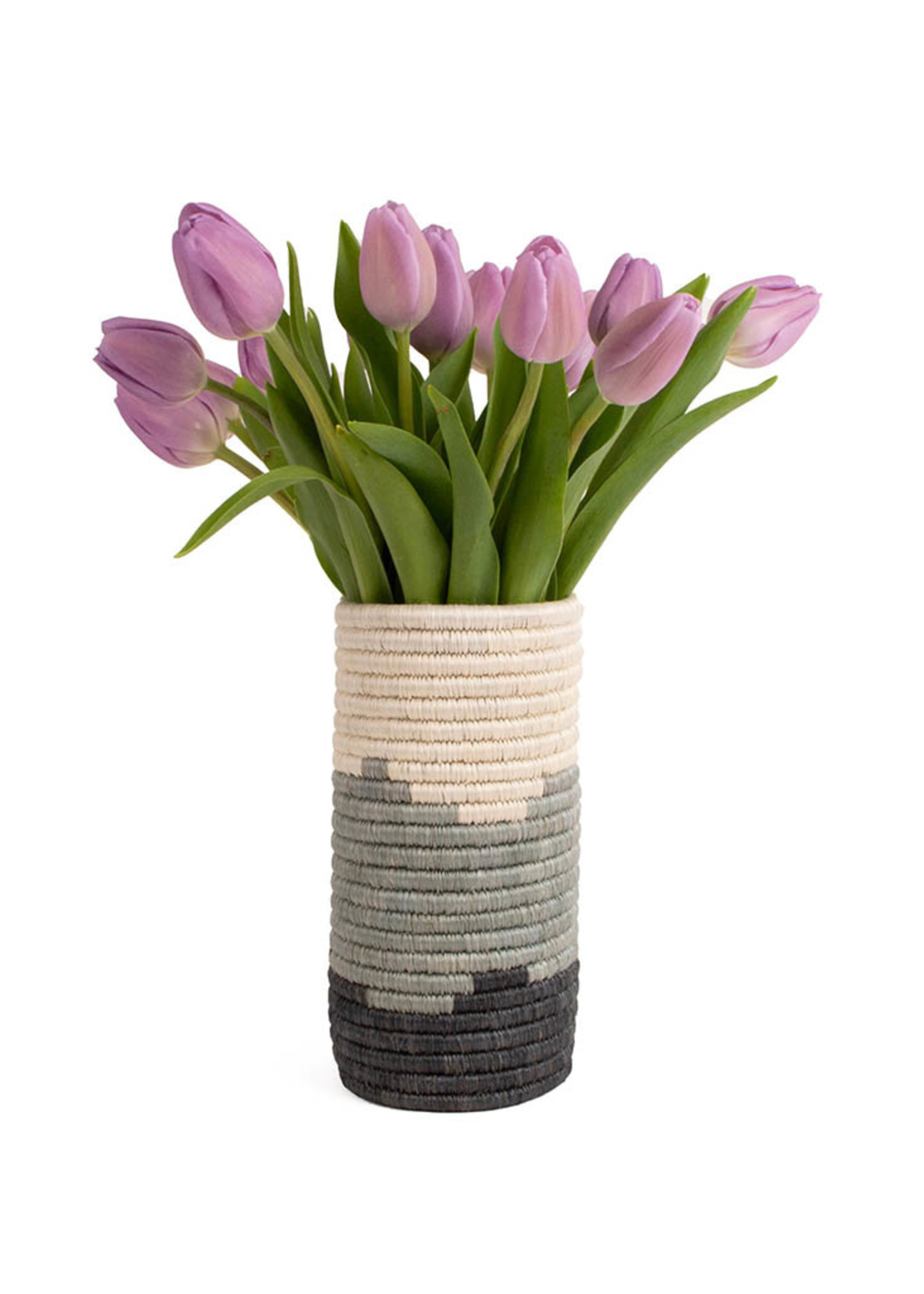 Kazi Stone Gray Vase