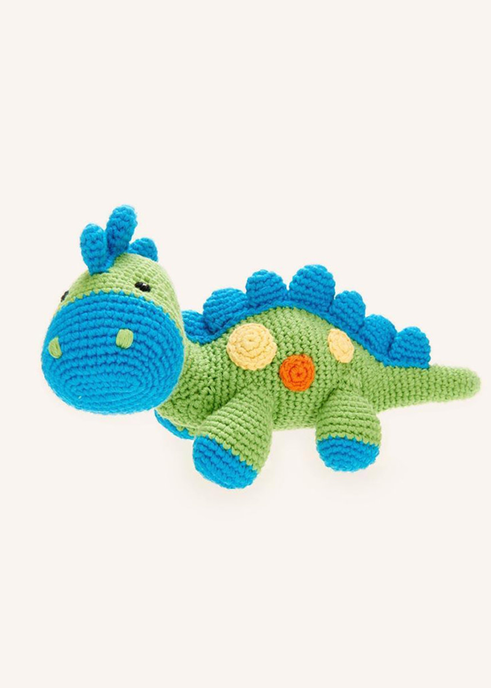 Kahiniwalla x Pebble Green Dino Steggy Rattle