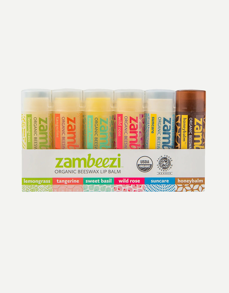 Beeswax Lip Balm Six Pack from HumanKind Fair Trade HumanKind Fair Trade