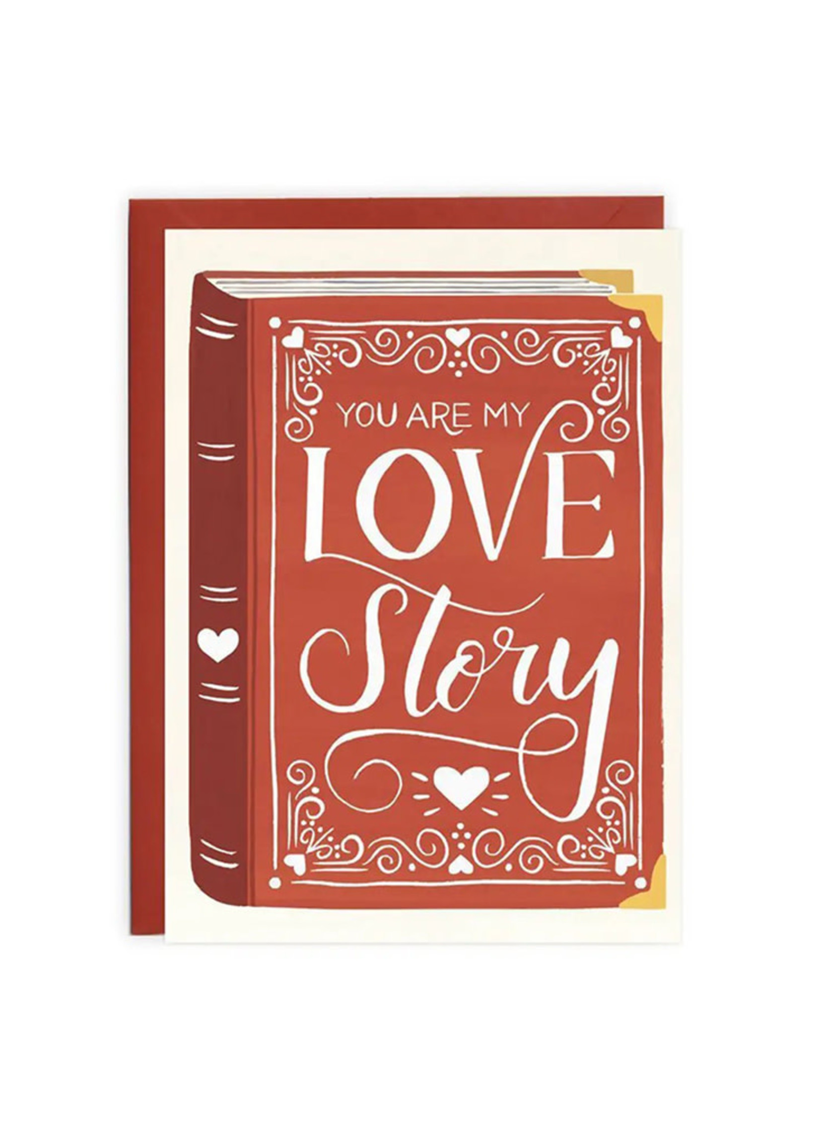 You Are My Love Story Card