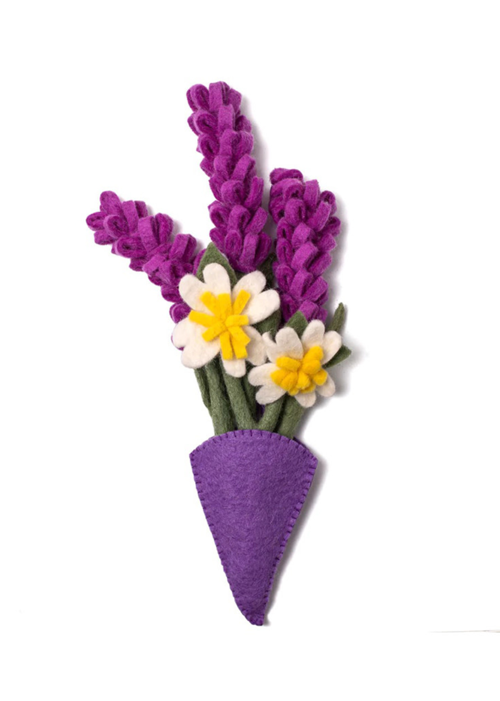 Global Goods Partners Mini Felt Hanging Bouquet