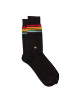 Conscious Step Men's Socks That Save LGBTQ Lives [Black]