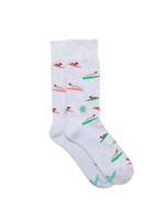 Conscious Step Men's Surfing Dog Socks