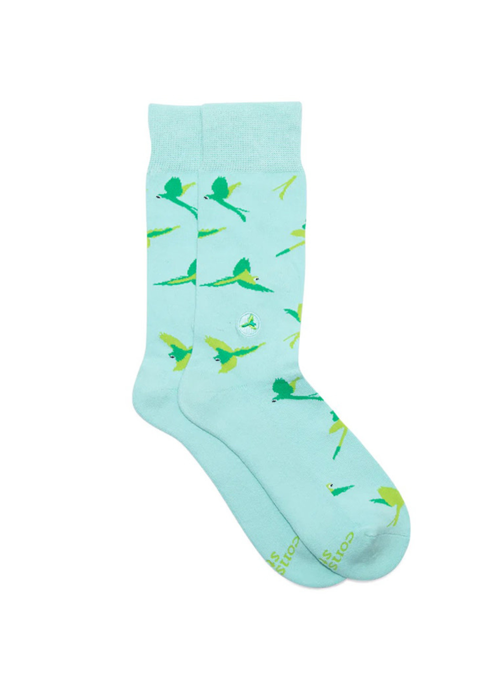 Conscious Step Men's Socks That Protect Macaws
