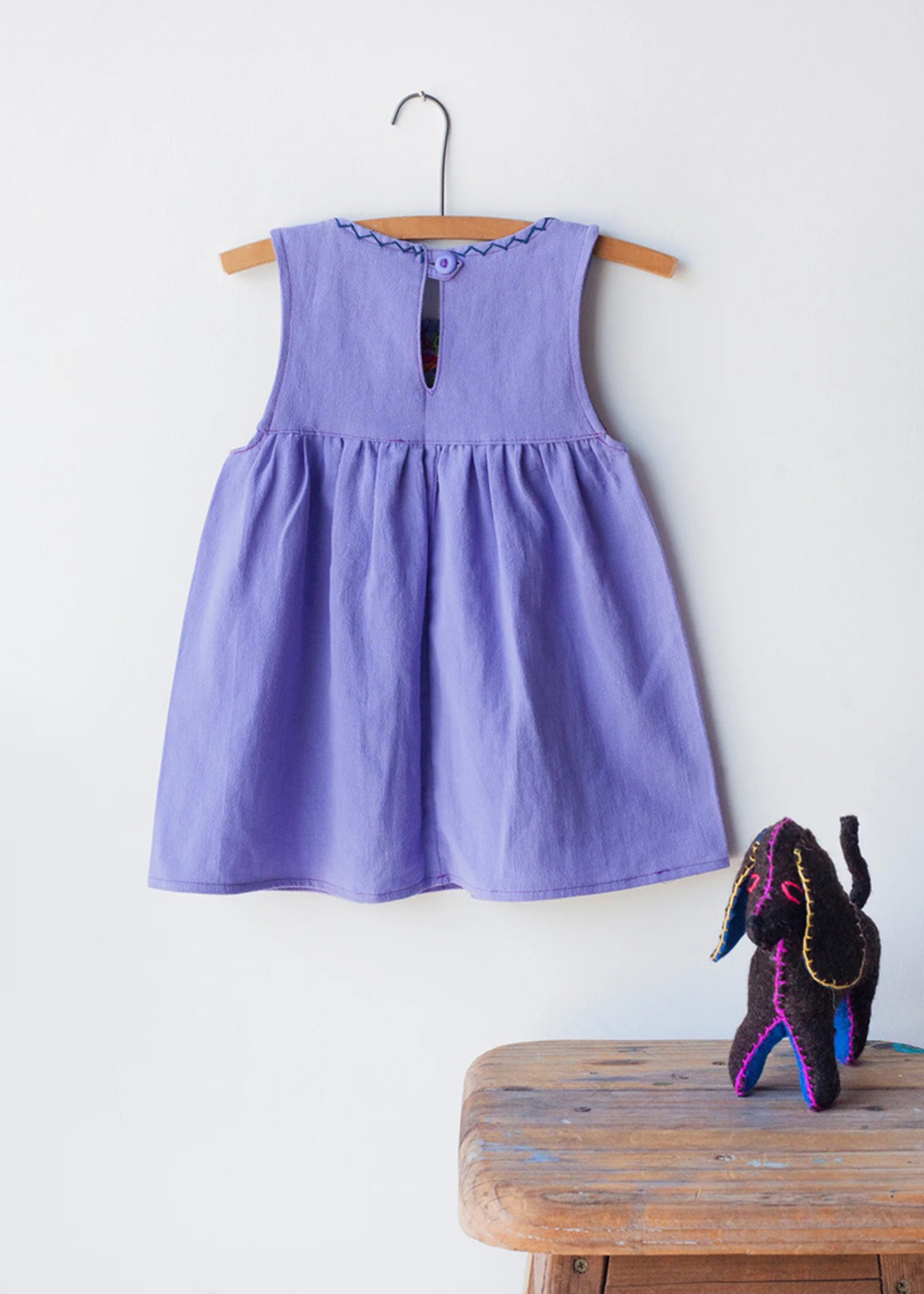 The Global Trunk Lilac Jardinita Dress