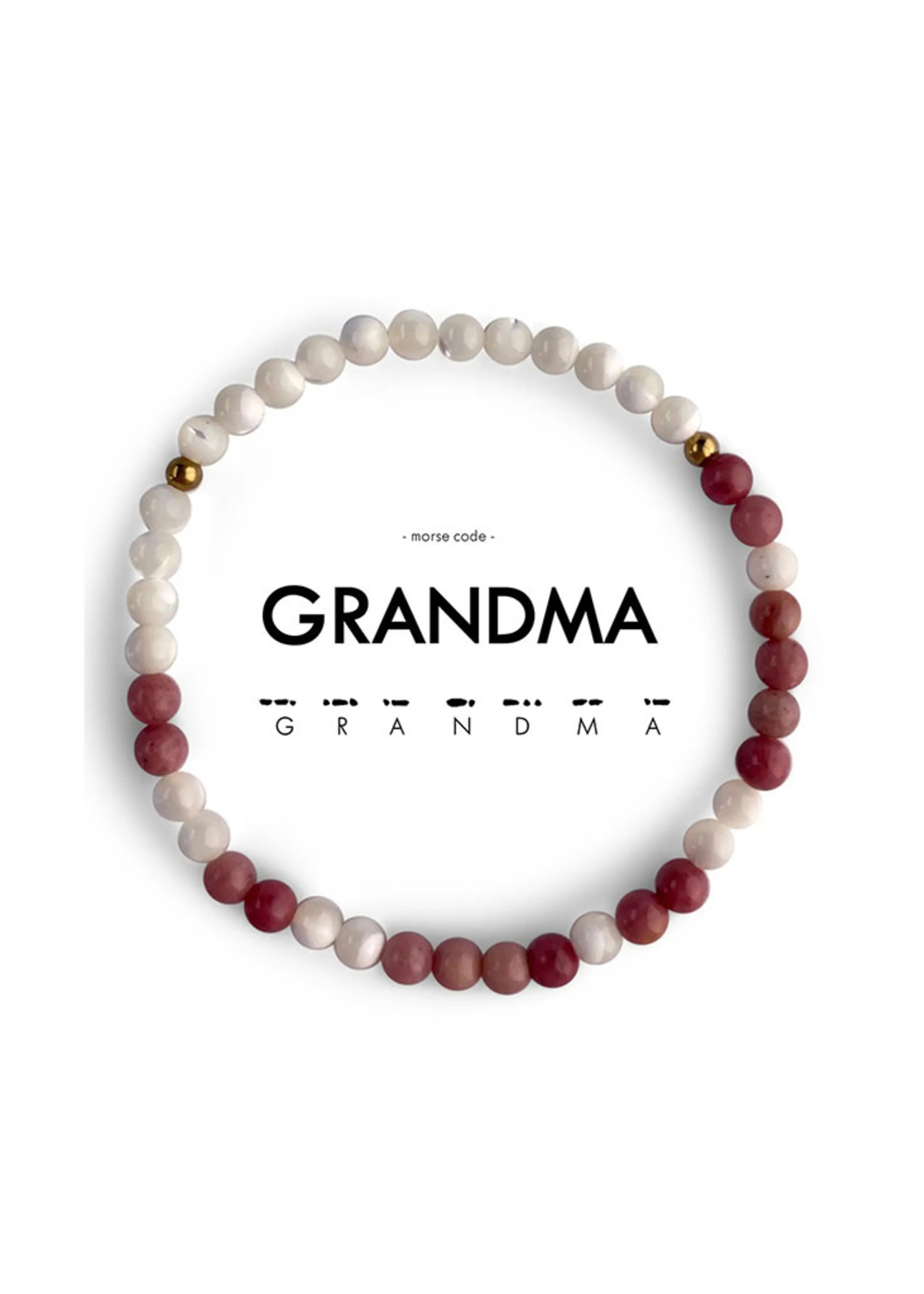 Ethic Goods Morse Code GRANDMA Bracelet