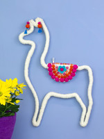 dZi Felt Llama Wall Decor