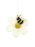 dZi Bee Bloom Felt Ornament