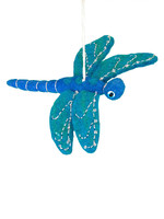 dZi Dragonfly Felt Ornament