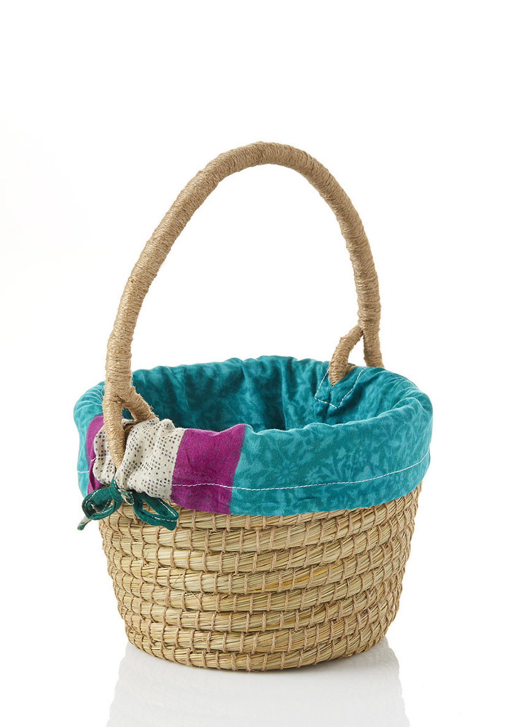 SERRV Handled Chindi Easter Basket - Assorted