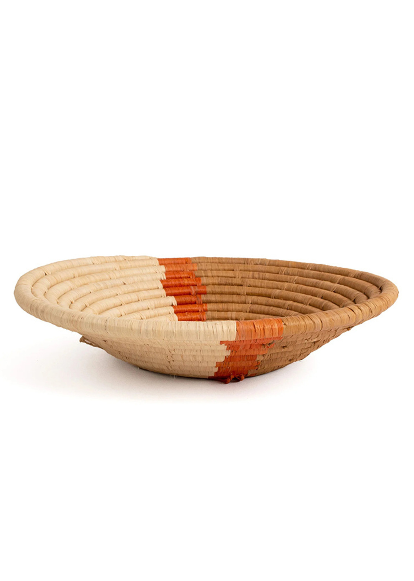 Kazi 12" Earthen Craft Terra Bowl Basket