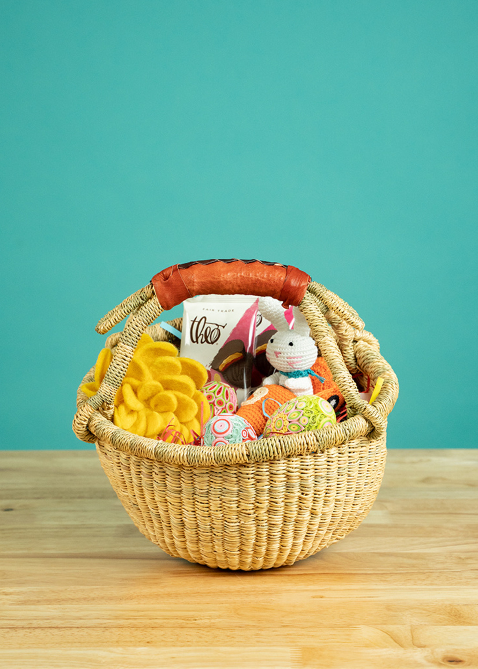 Natural Small Market Basket from HumanKind Fair Trade HumanKind Fair Trade