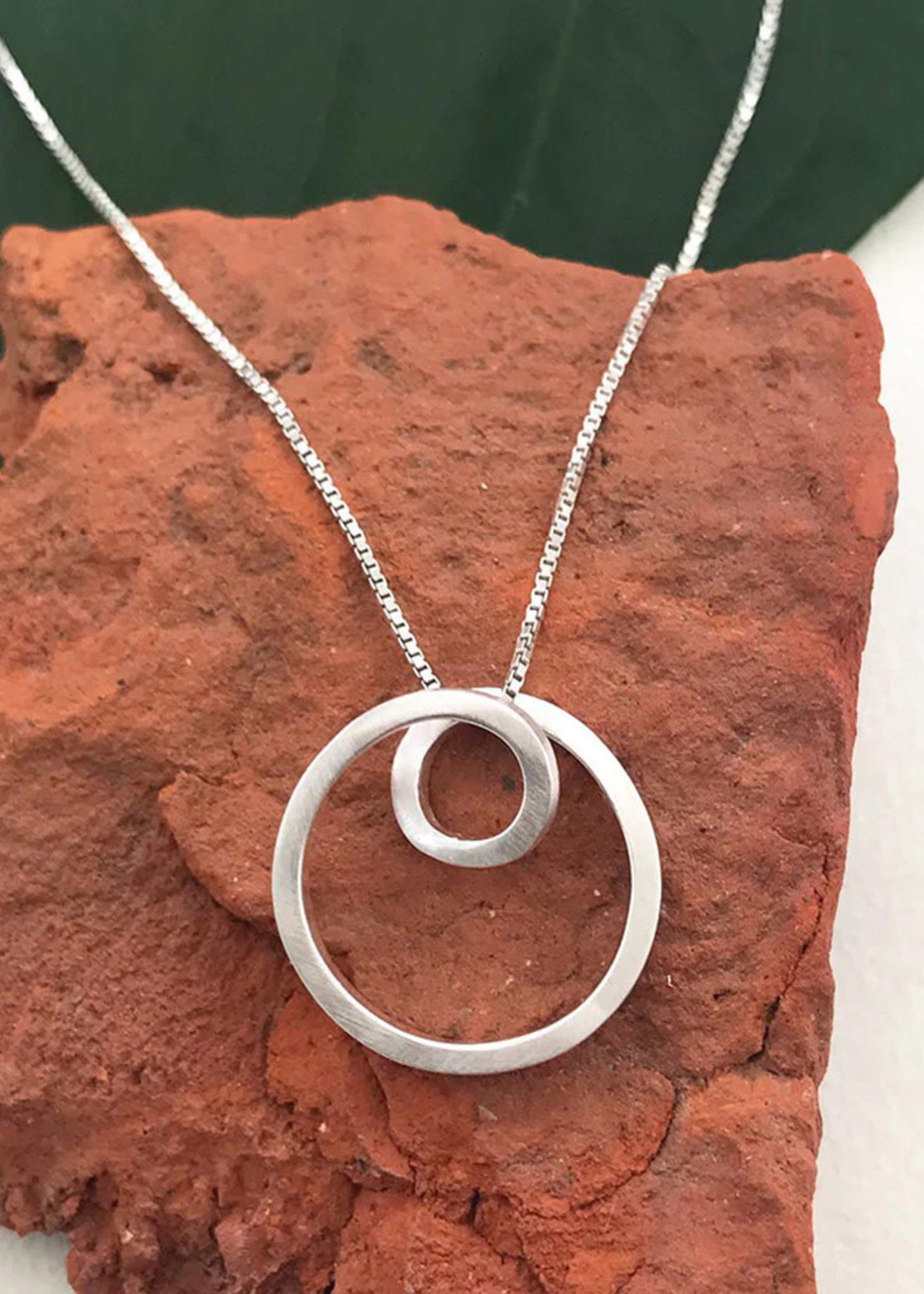 Women's Peace Collection Circle in Circle Necklace