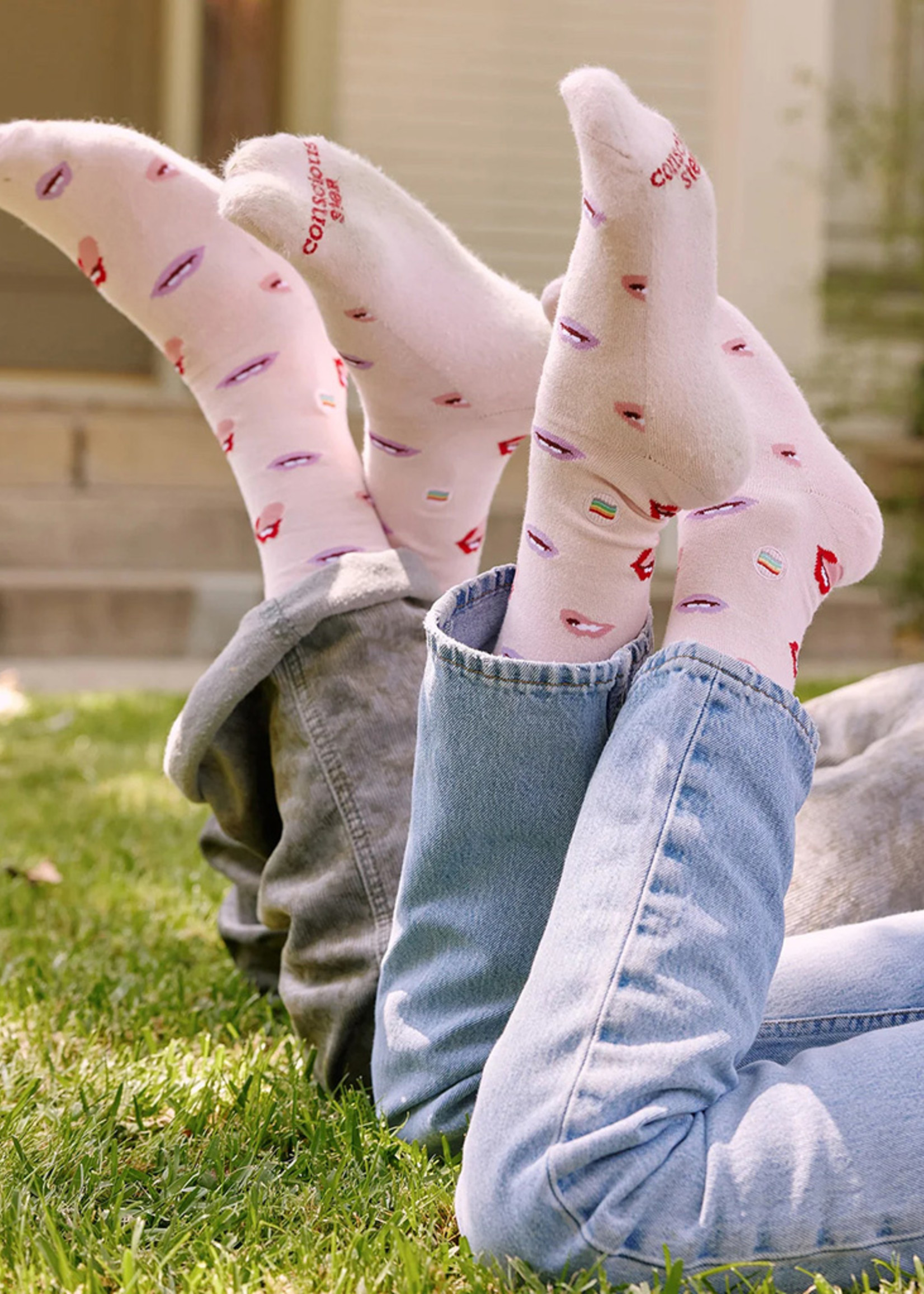 Celebrate the pride with colorful socks and boxer shorts