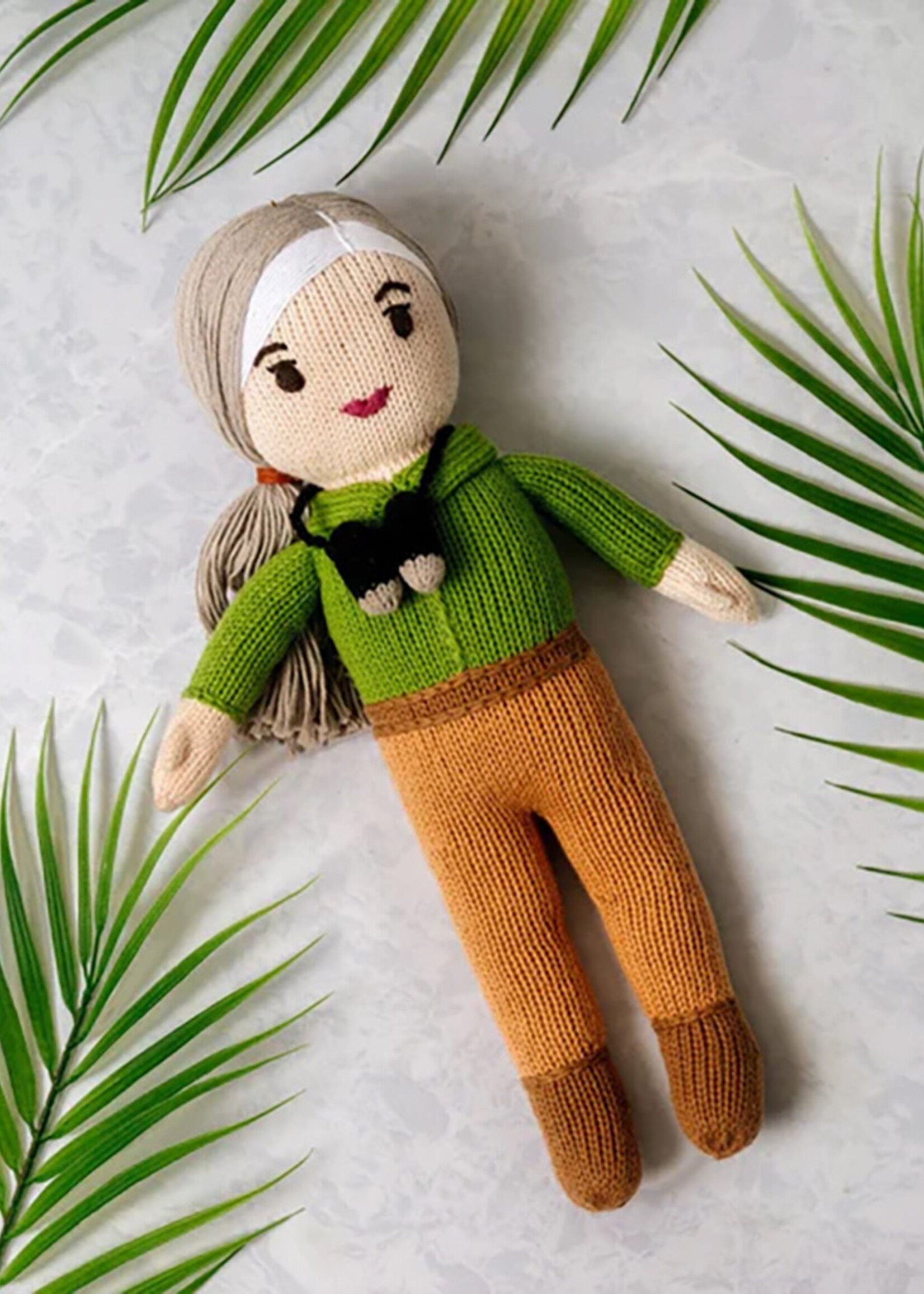 Global Goods Partners Jane Goodall Knit Doll