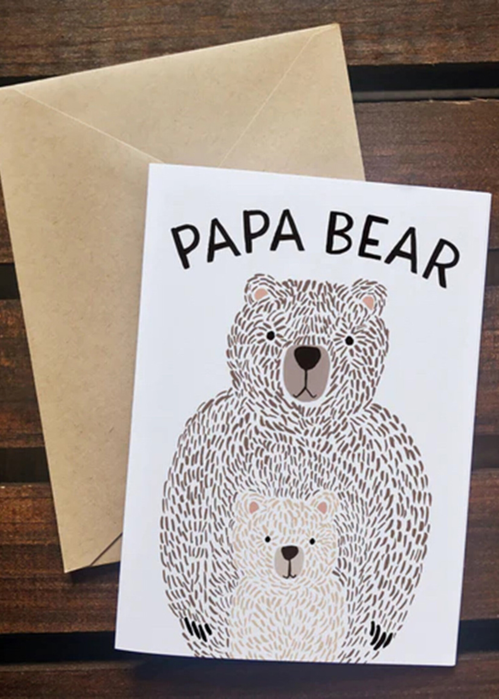 Papa Bear Card