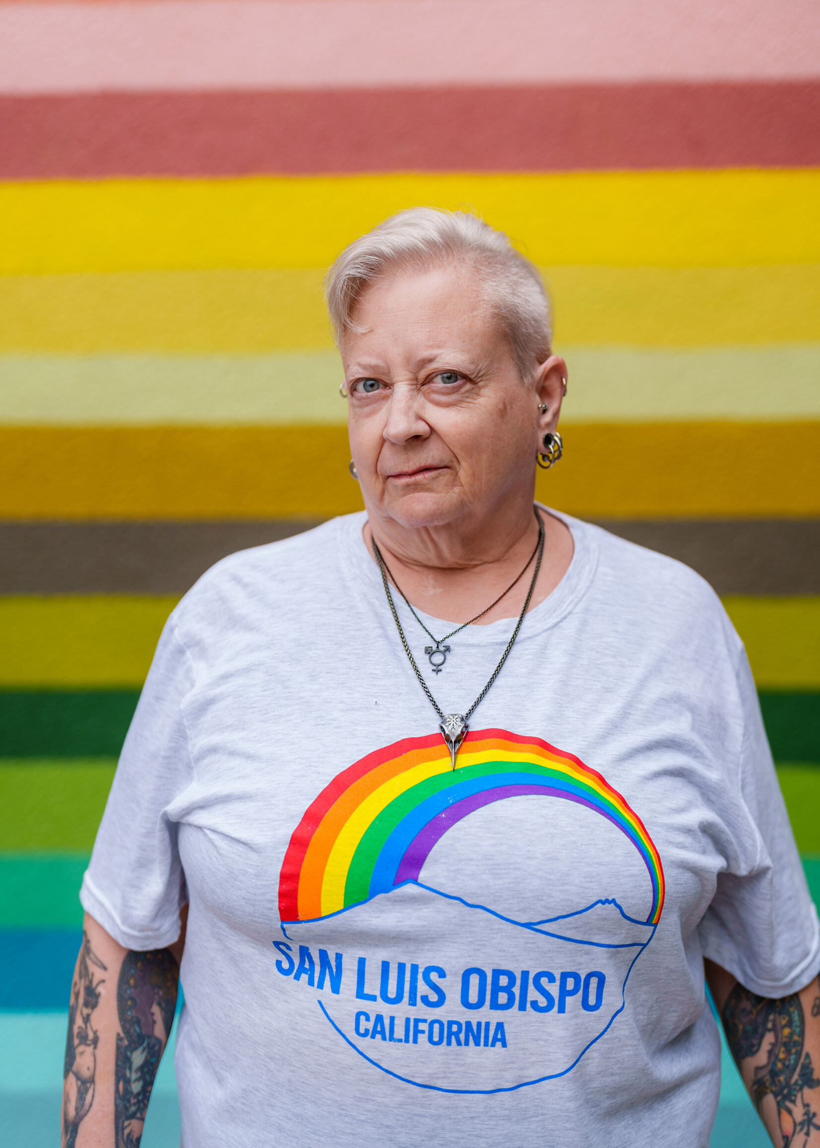 GOEX FINAL SALE  - SLO Pride Unisex T-shirt