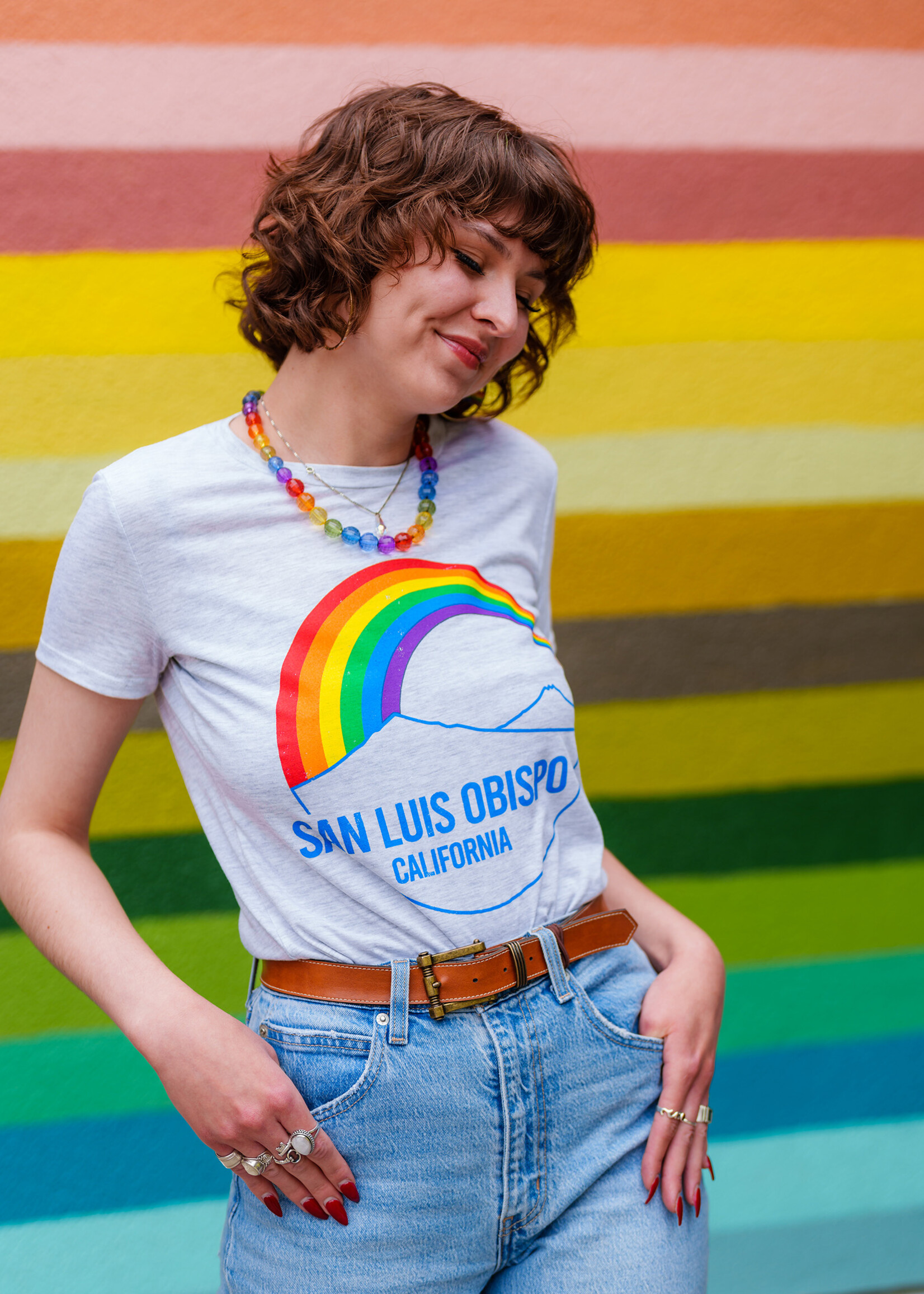 GOEX FINAL SALE - SLO Pride T-shirt - Tapered Fit