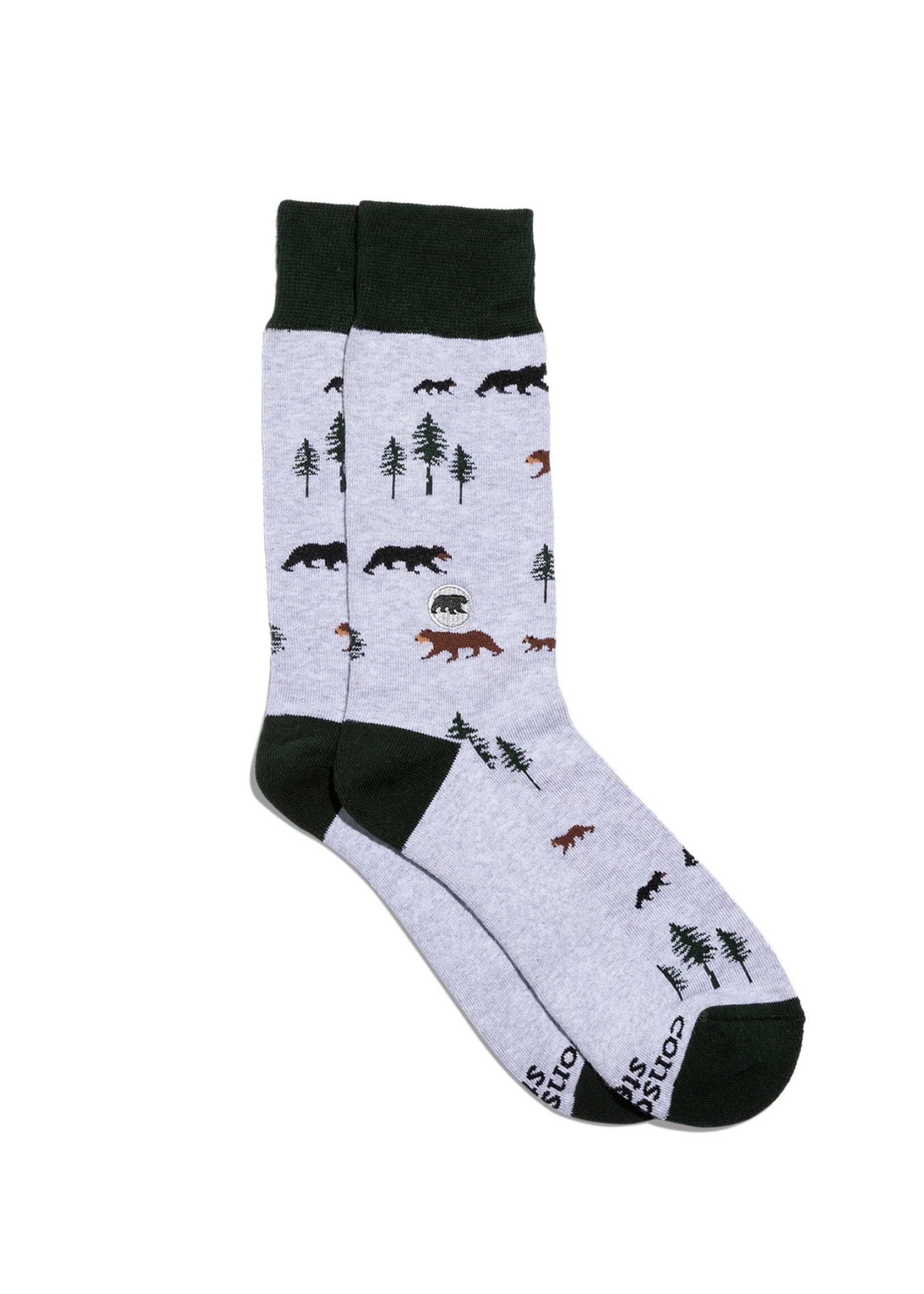 Conscious Step Women's Socks That Protect Bears