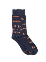 Conscious Step Men's Socks That Protect Foxes