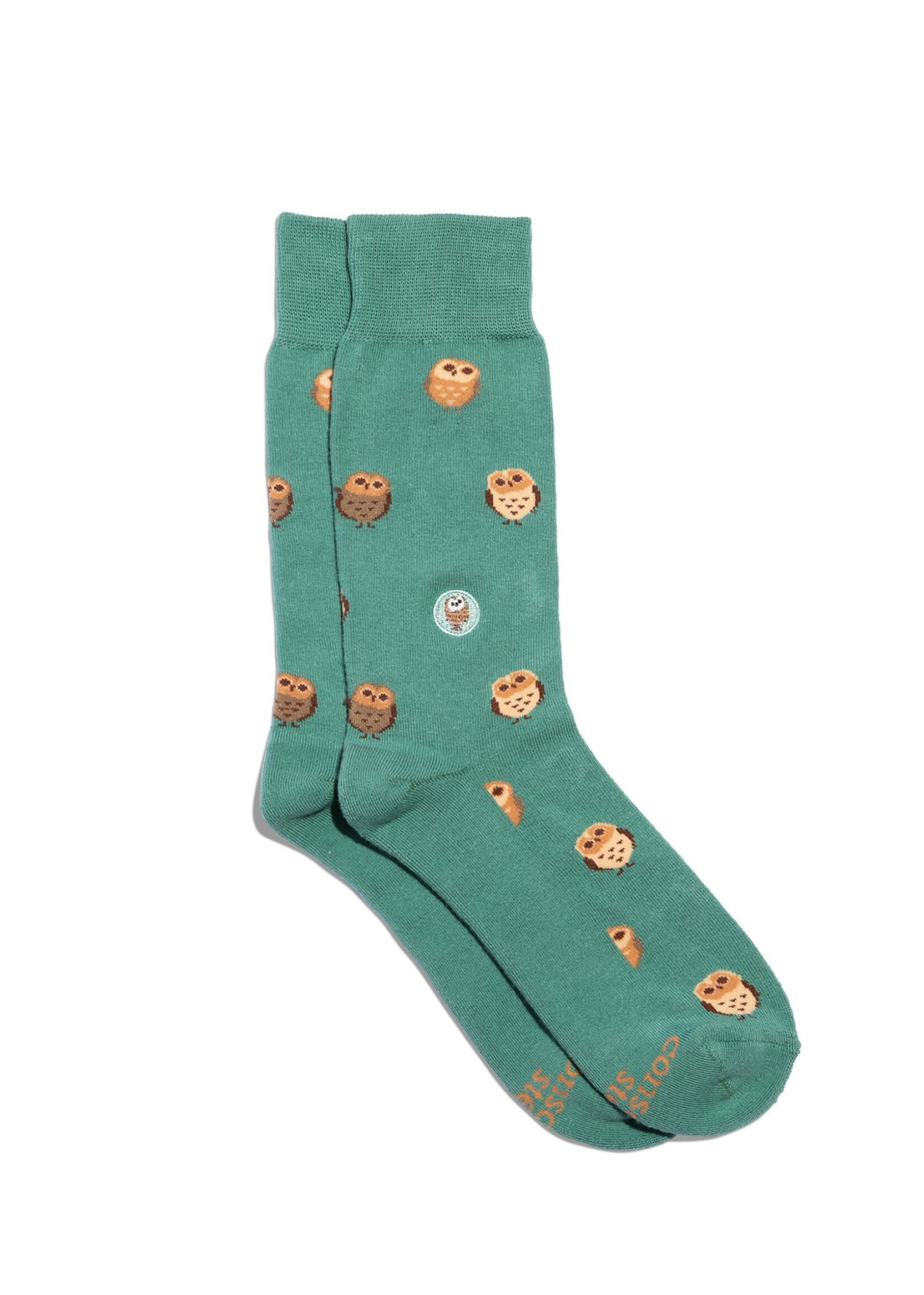Conscious Step Women's Socks That Protect Owls