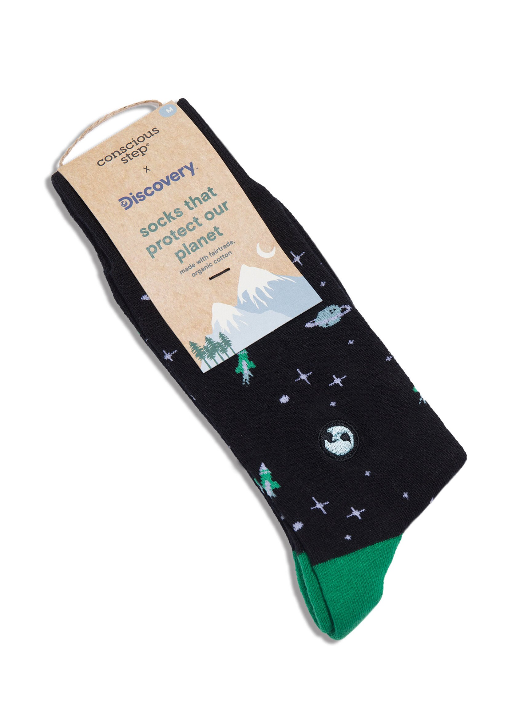 Conscious Step Men's Galaxy Exploration Socks