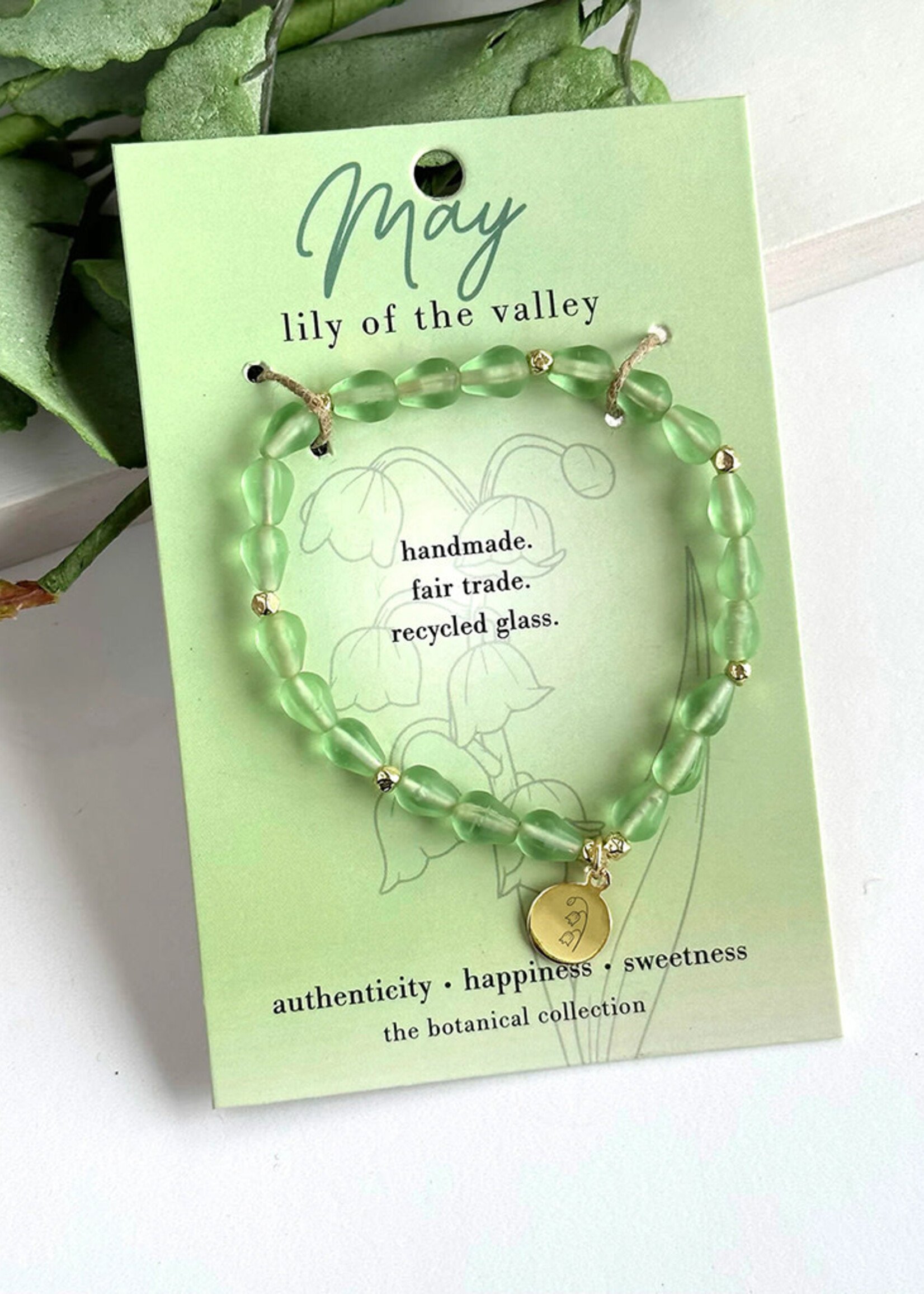 WorldFinds Botanical Month Bracelets