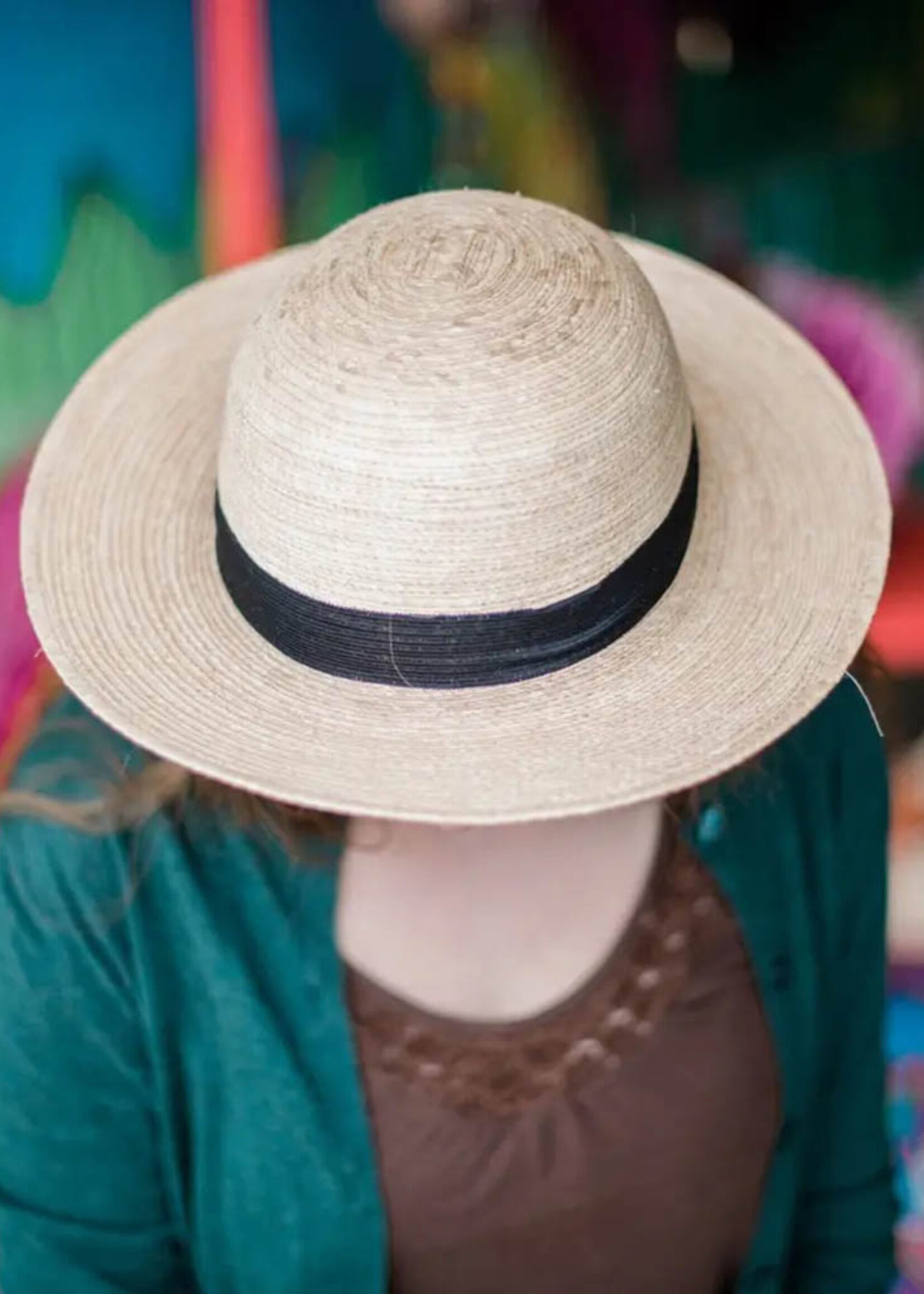 FINAL SALE - Palm Leaf Lady Hat