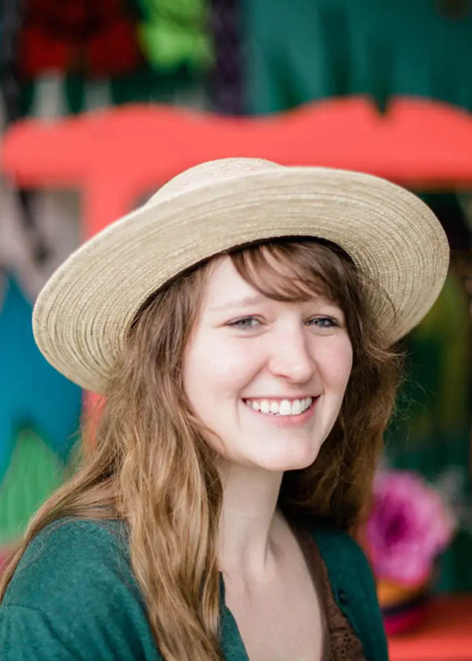 FINAL SALE - Palm Leaf Lady Hat