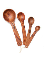 Hand Carved Measuring Spoons