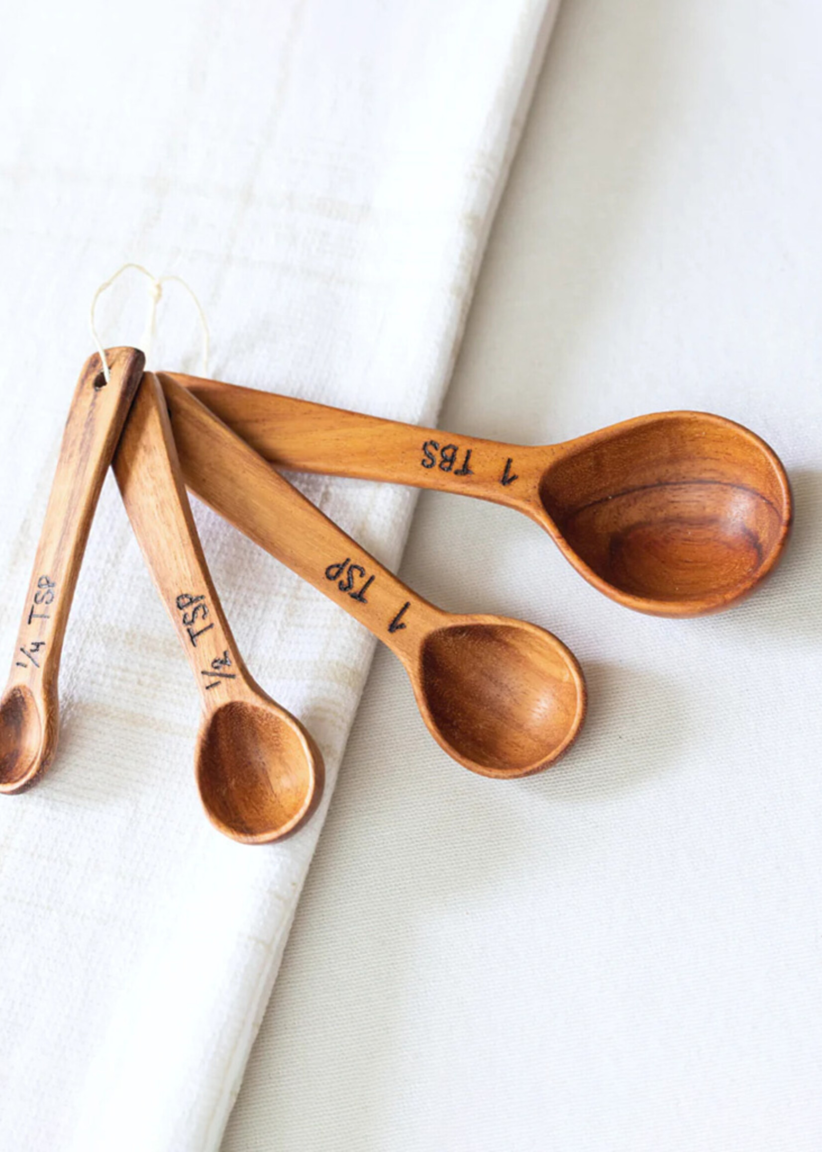 Hand Carved Measuring Spoons