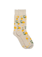 Conscious Step Men's Lemon Socks that Plant Trees