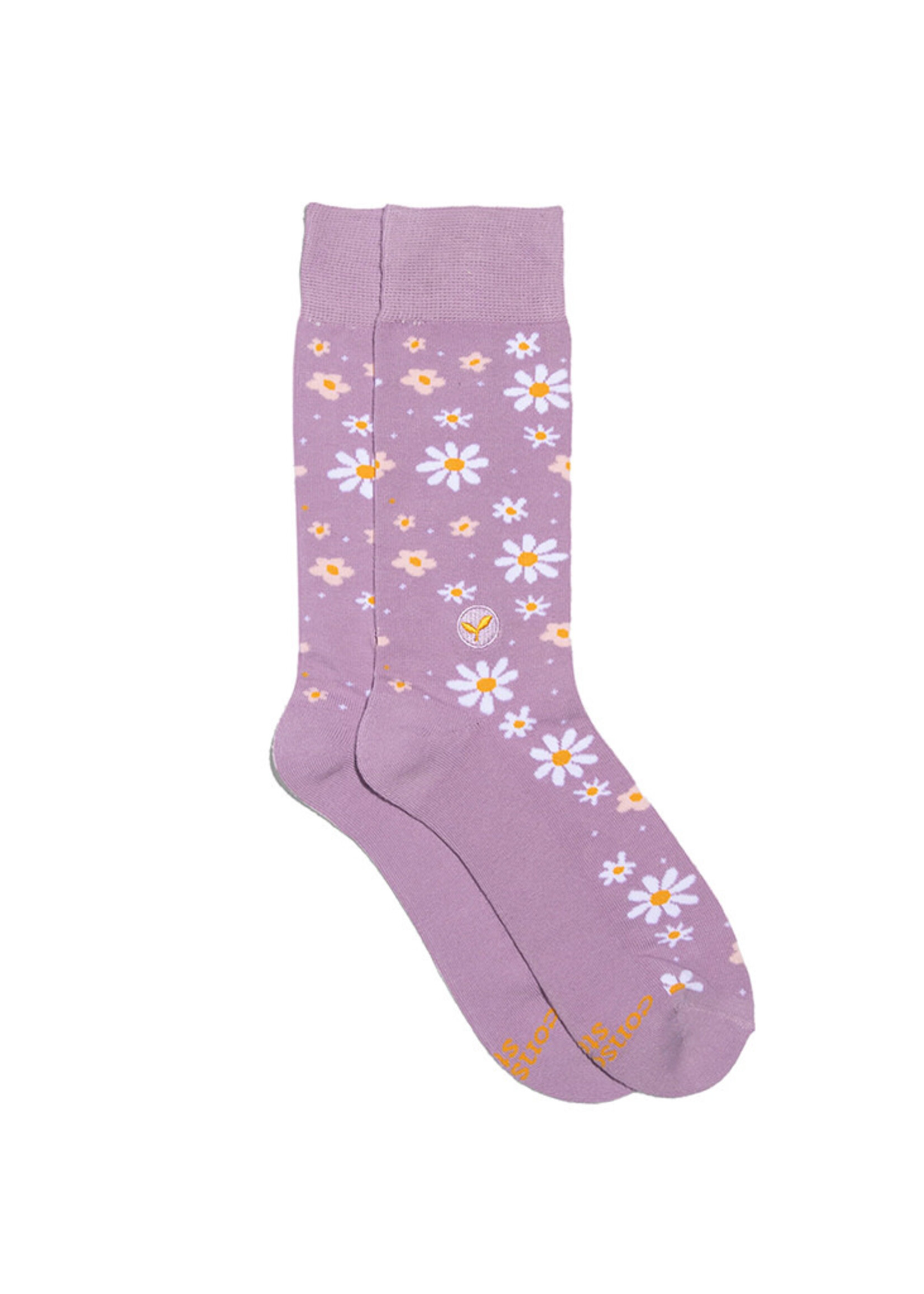 Conscious Step Women's Daisy Socks that Plant Trees