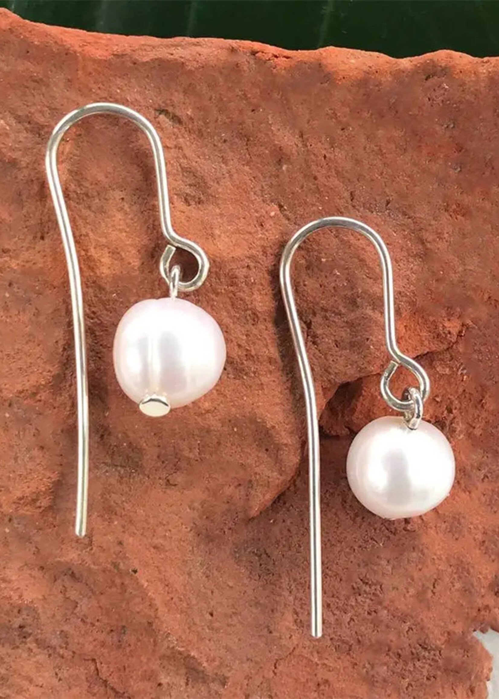 Women's Peace Collection Simplicity Pearl Earrings