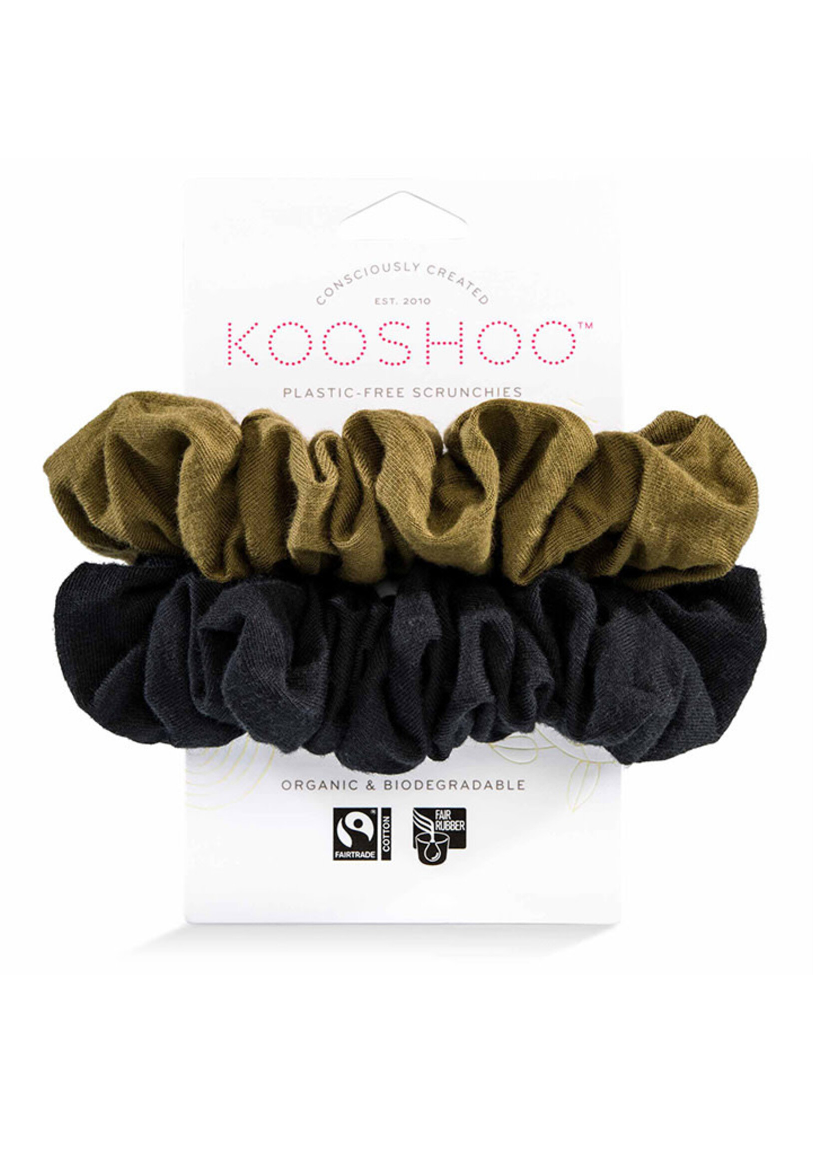 KooShoo FINAL SALE - Plastic-Free Scrunchies [2 pack]