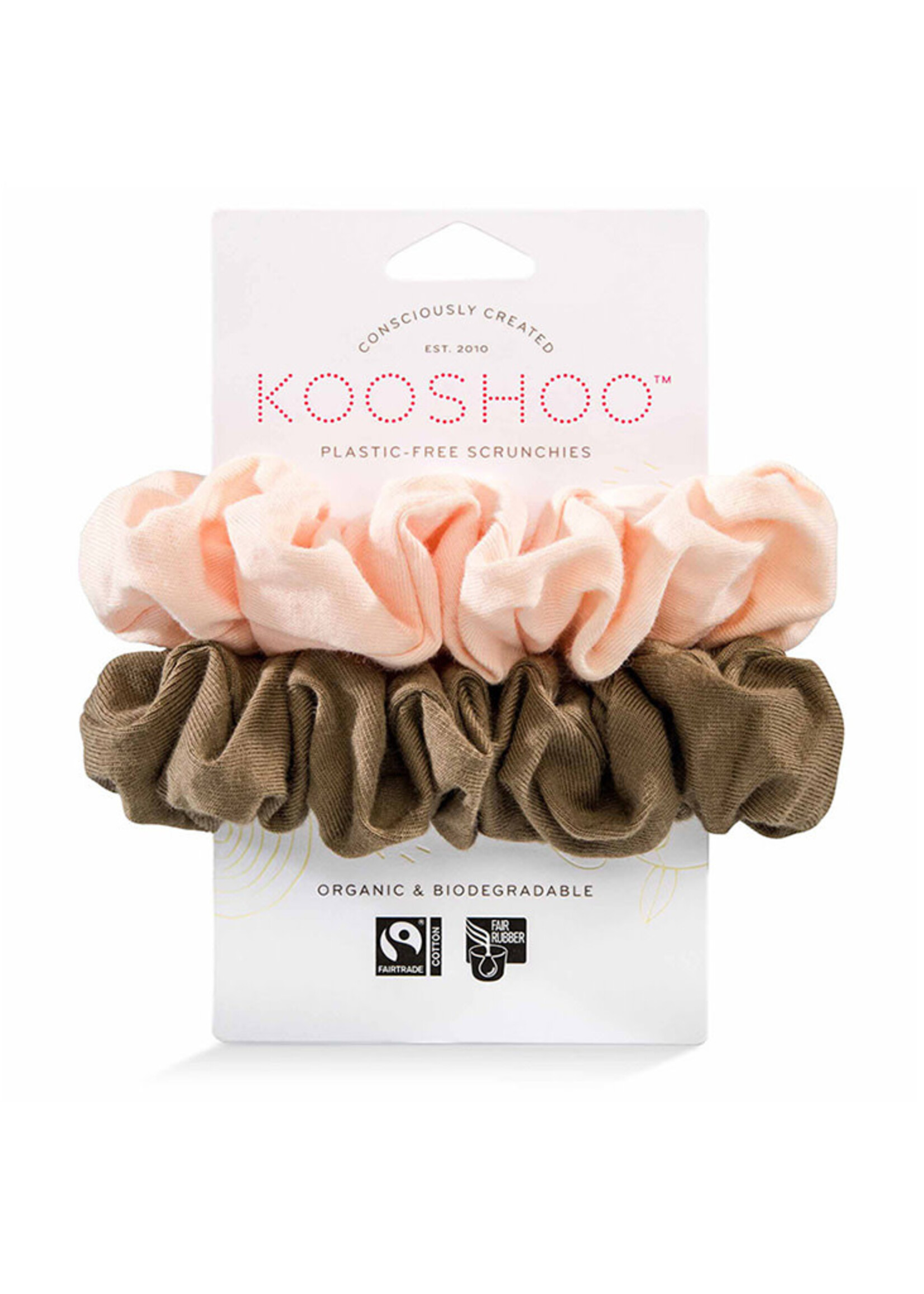 KooShoo FINAL SALE - Plastic-Free Scrunchies [2 pack]