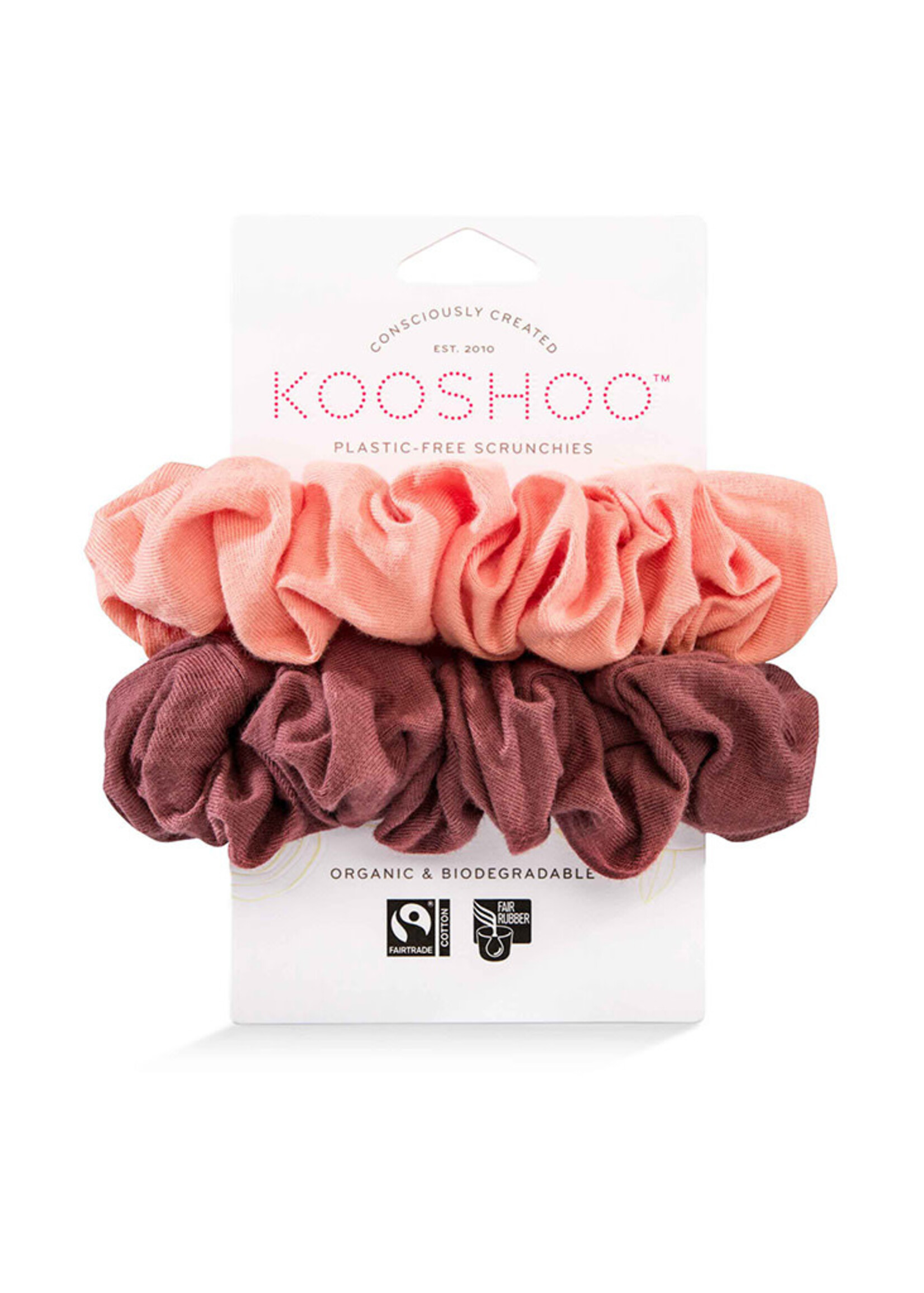 KooShoo FINAL SALE - Plastic-Free Scrunchies [2 pack]