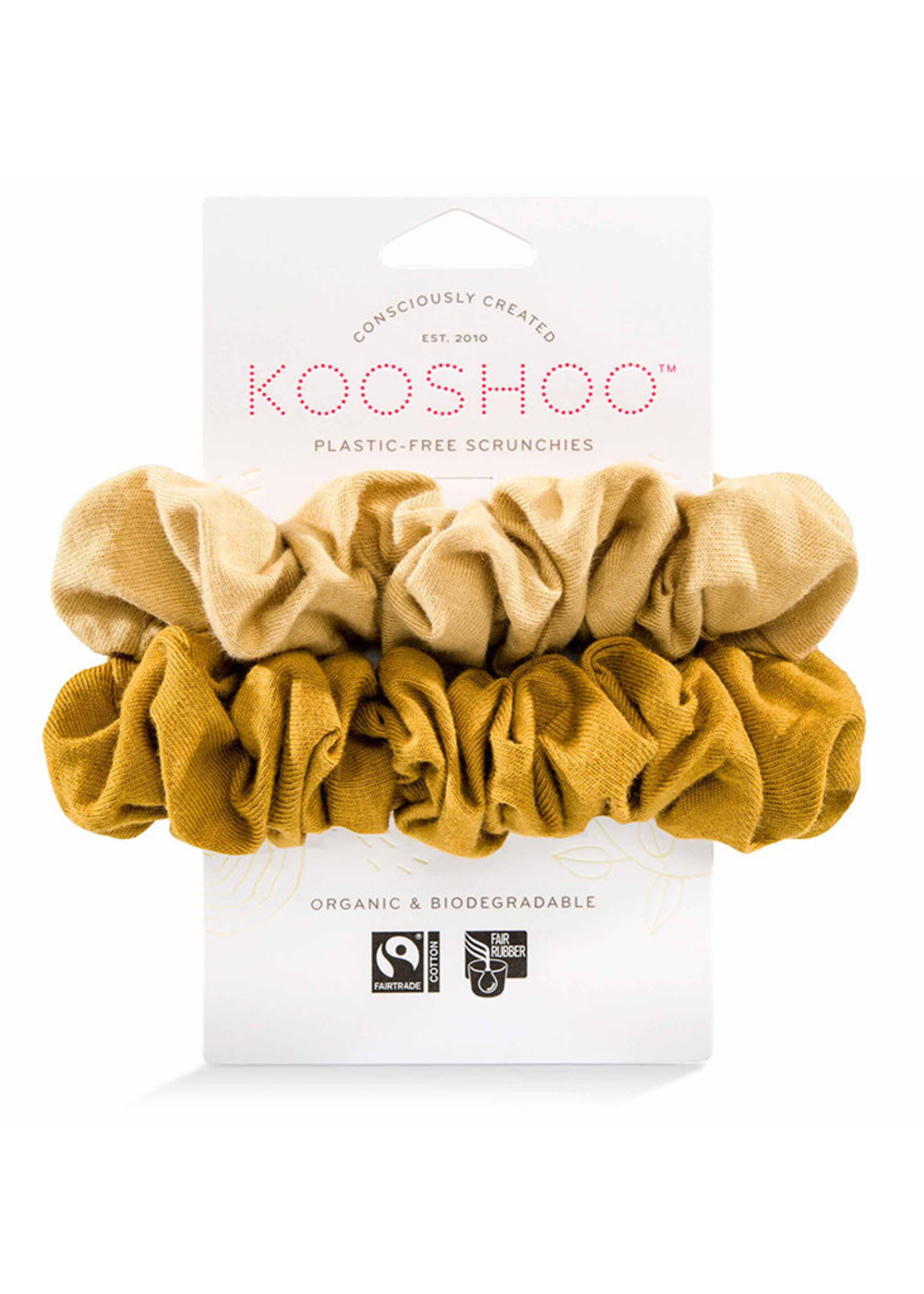 KooShoo FINAL SALE - Plastic-Free Scrunchies [2 pack]