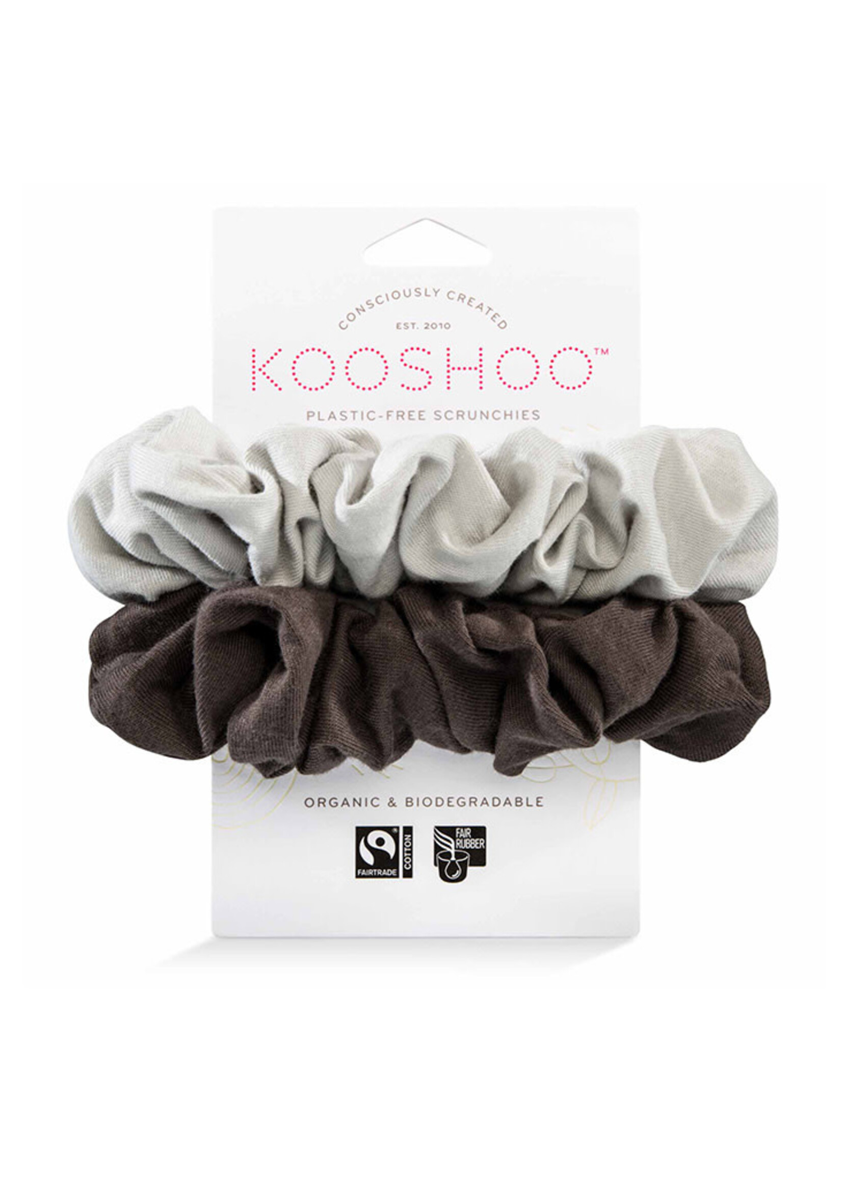 KooShoo FINAL SALE - Plastic-Free Scrunchies [2 pack]