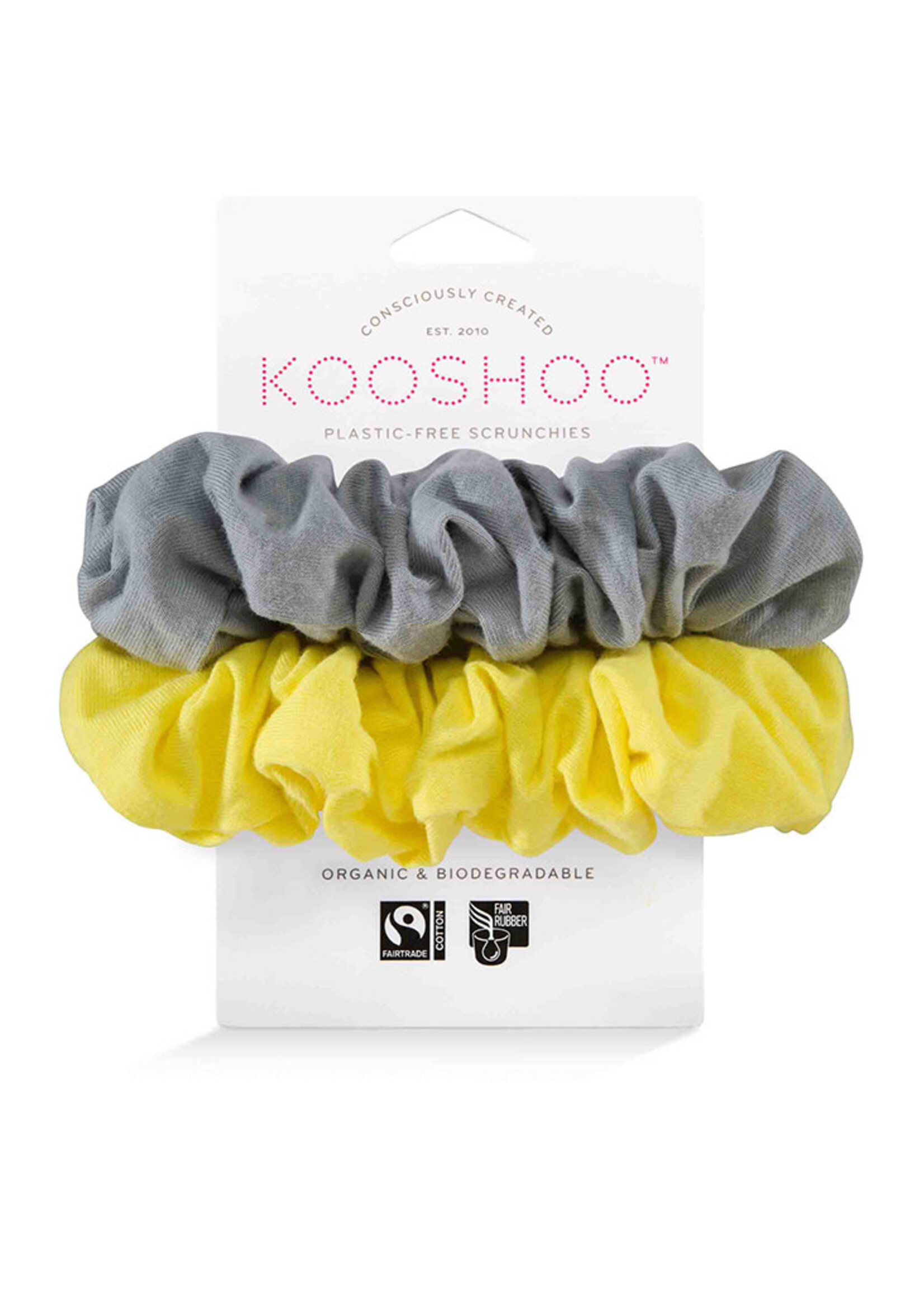 KooShoo FINAL SALE - Plastic-Free Scrunchies [2 pack]