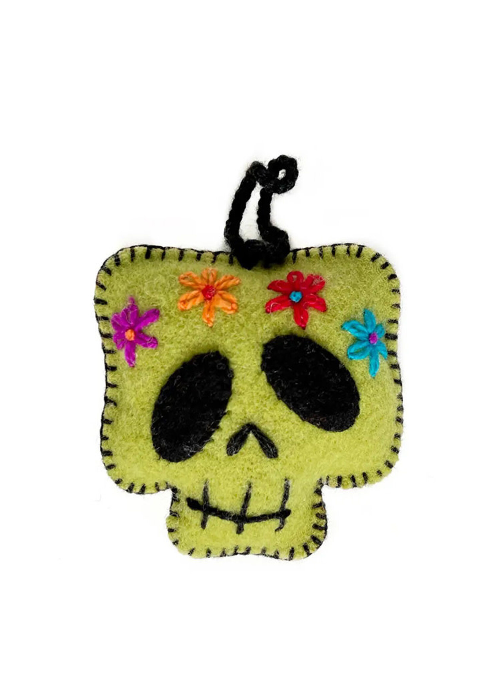 Ornaments 4 Orphans FINAL SALE - Monster Face Felt Ornament