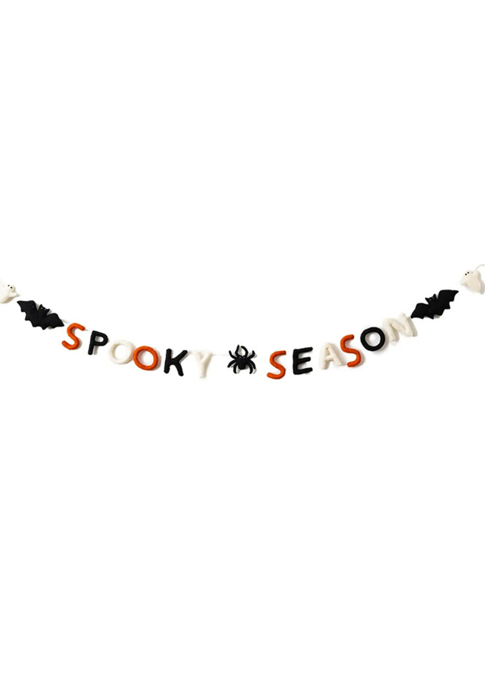 Global Goods Partners Spooky Season Felt Garland