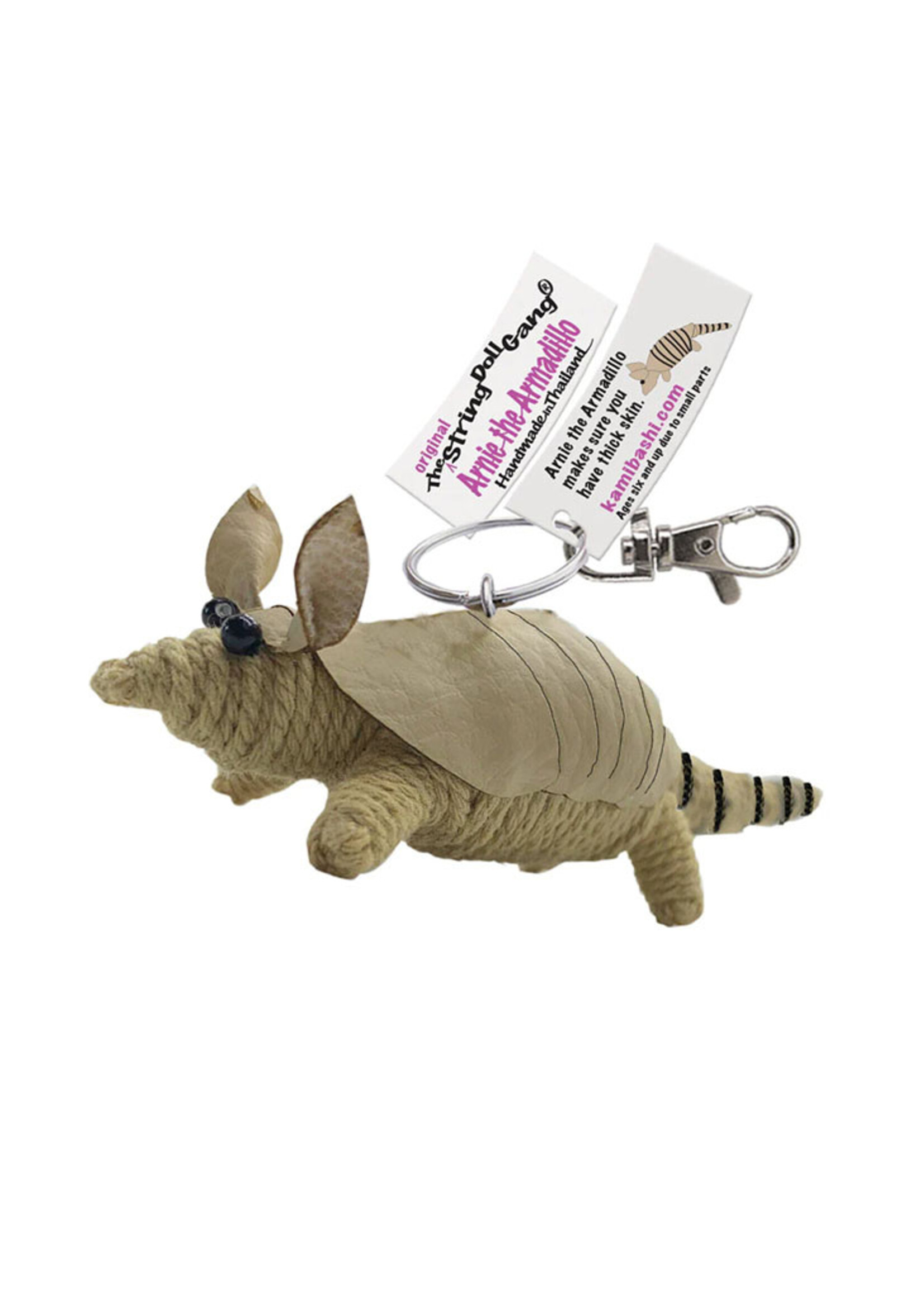 Kamibashi Arnie the Armadillo String Doll