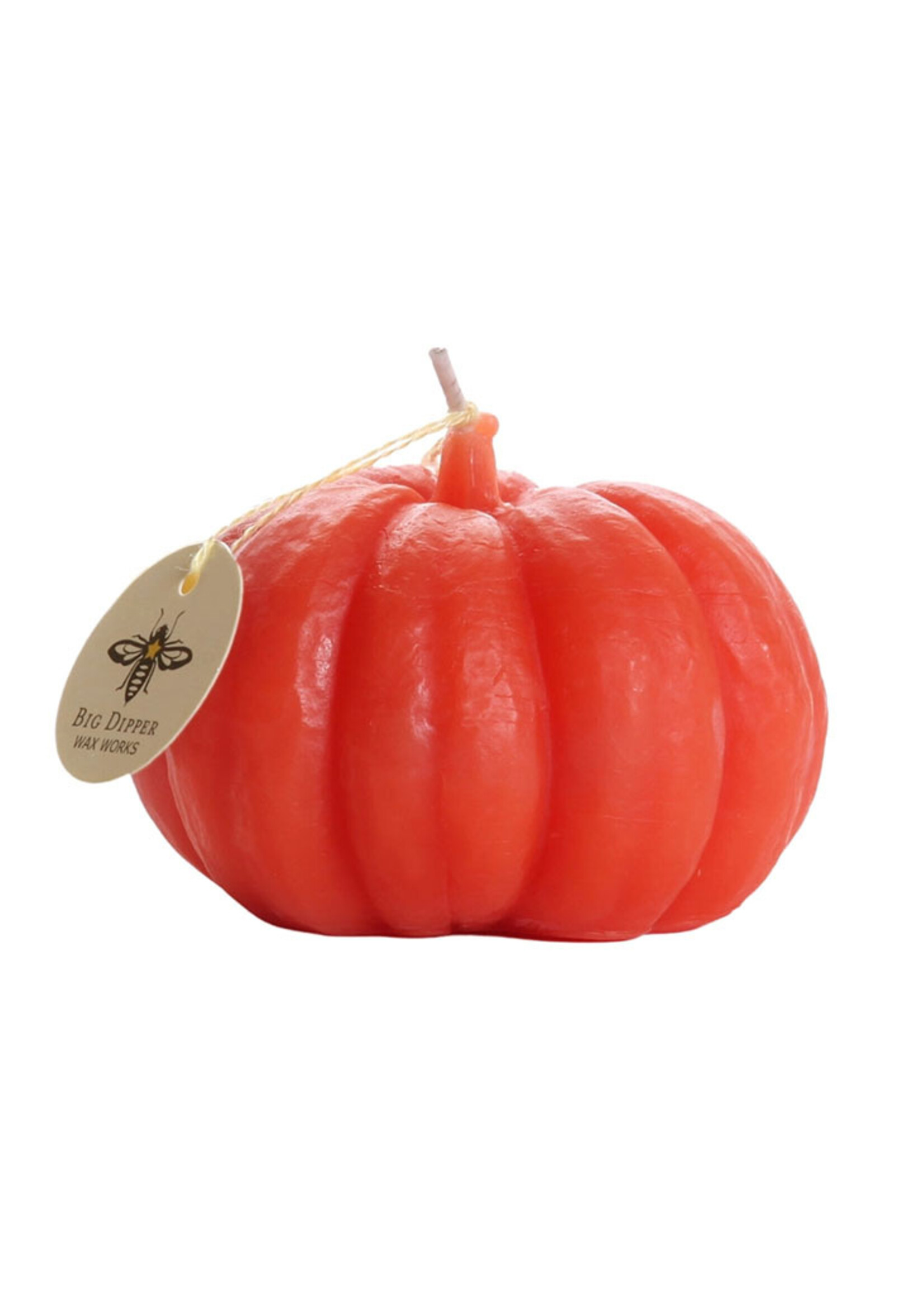Big Dipper Waxs Works Small Beeswax Pumpkin Candle
