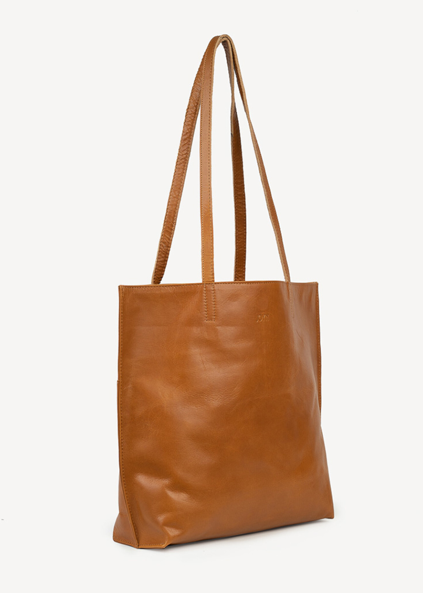 Joyn Camel Brown Everyday Leather Tote