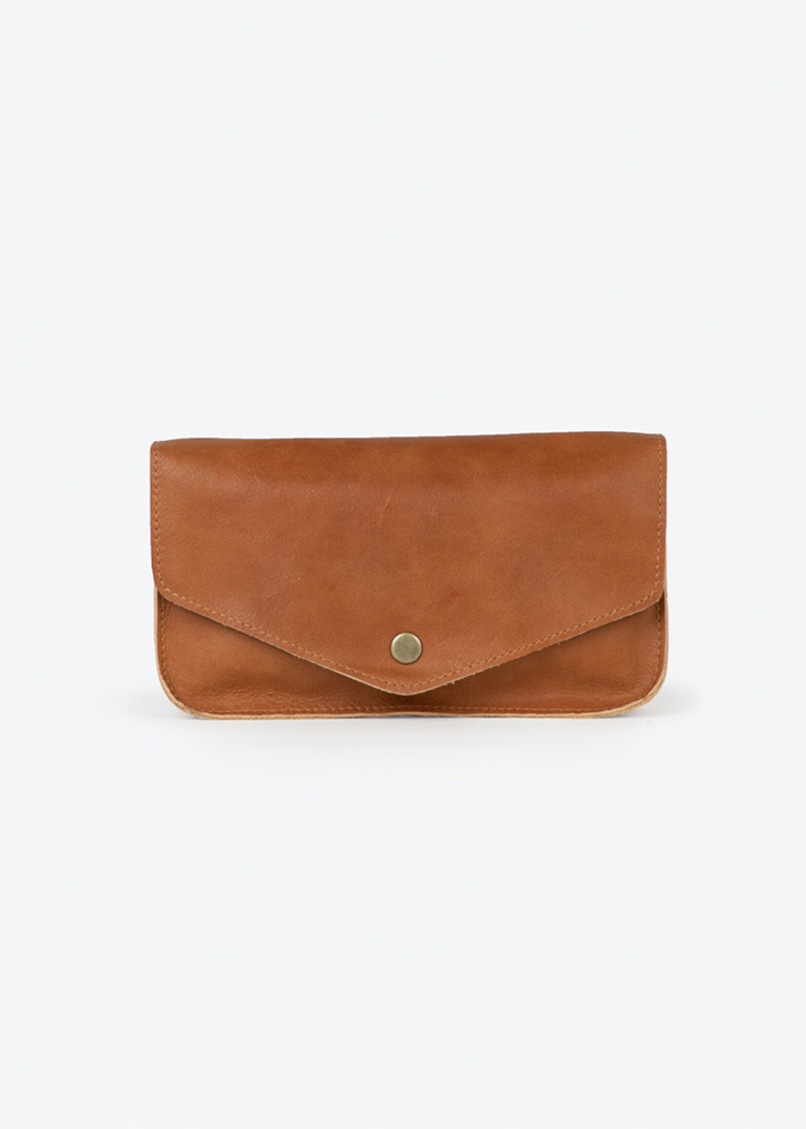 Joyn Camel Brown Leather Belt Bag