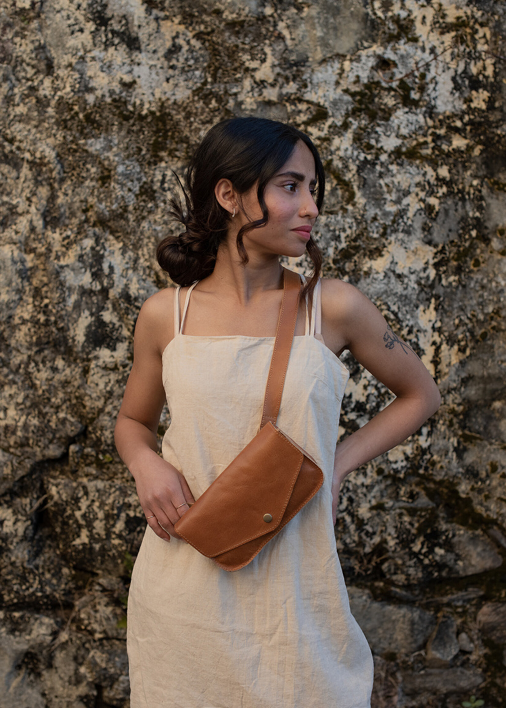 Camel Brown Sling Bag