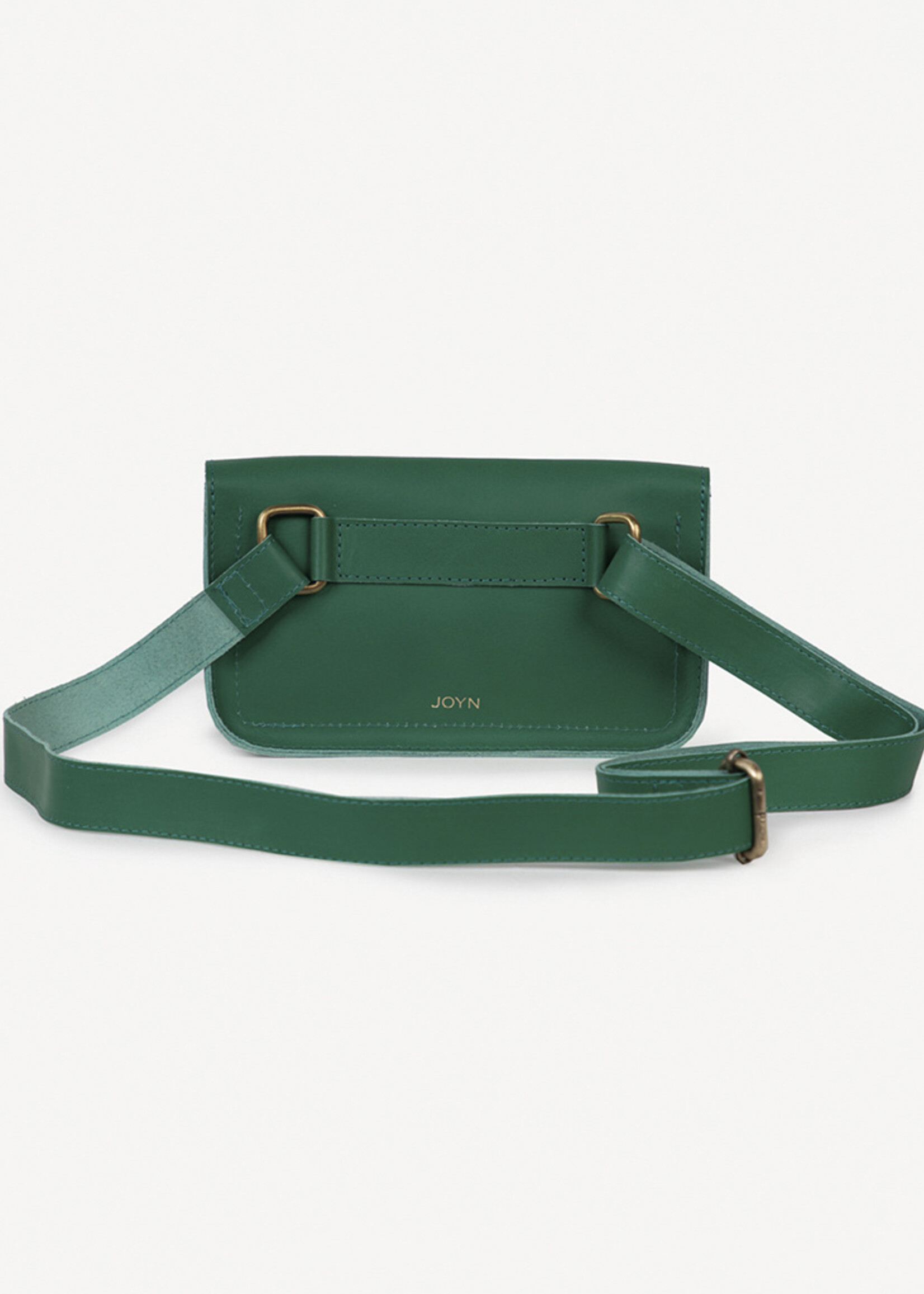 Joyn Kelly Green Leather Belt Bag