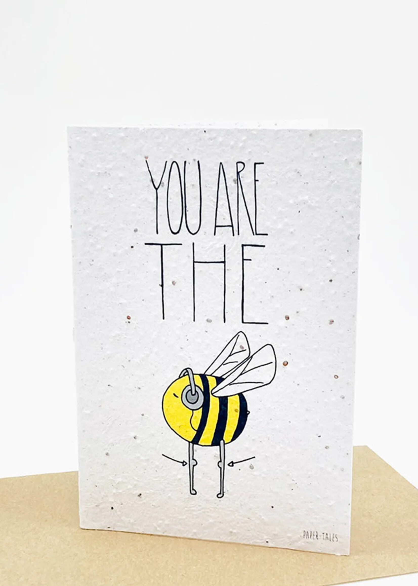 Bee's Knees Growing Paper Card